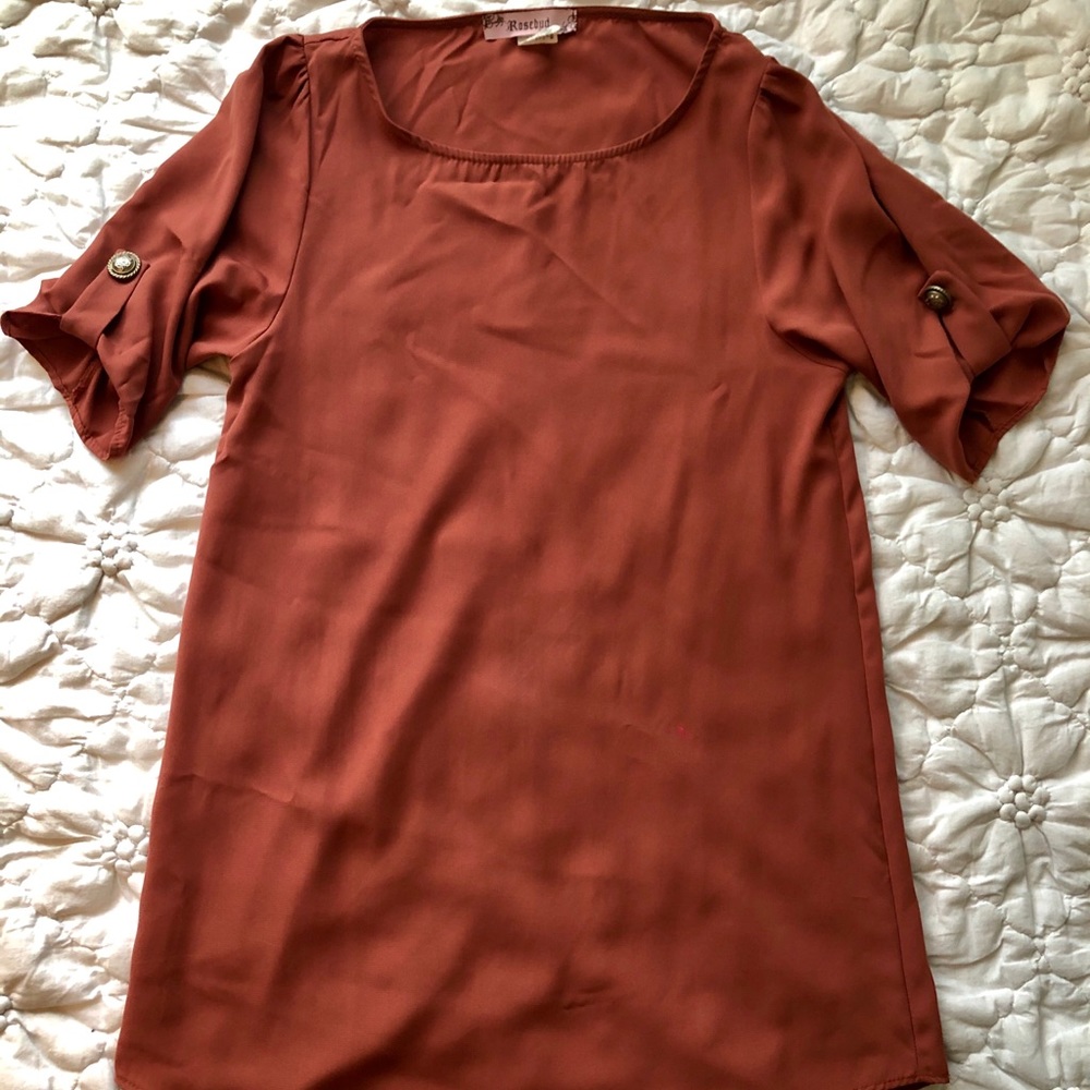 Burnt Orange Tunic